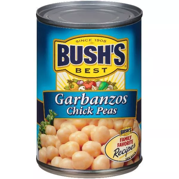Bush Bros Retail Beans Garbanzo 16 Ounce Size - 12 Per Case