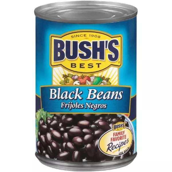 Bush Bros Retail Bush's Black Beans 15 Ounce Size - 12 Per Case