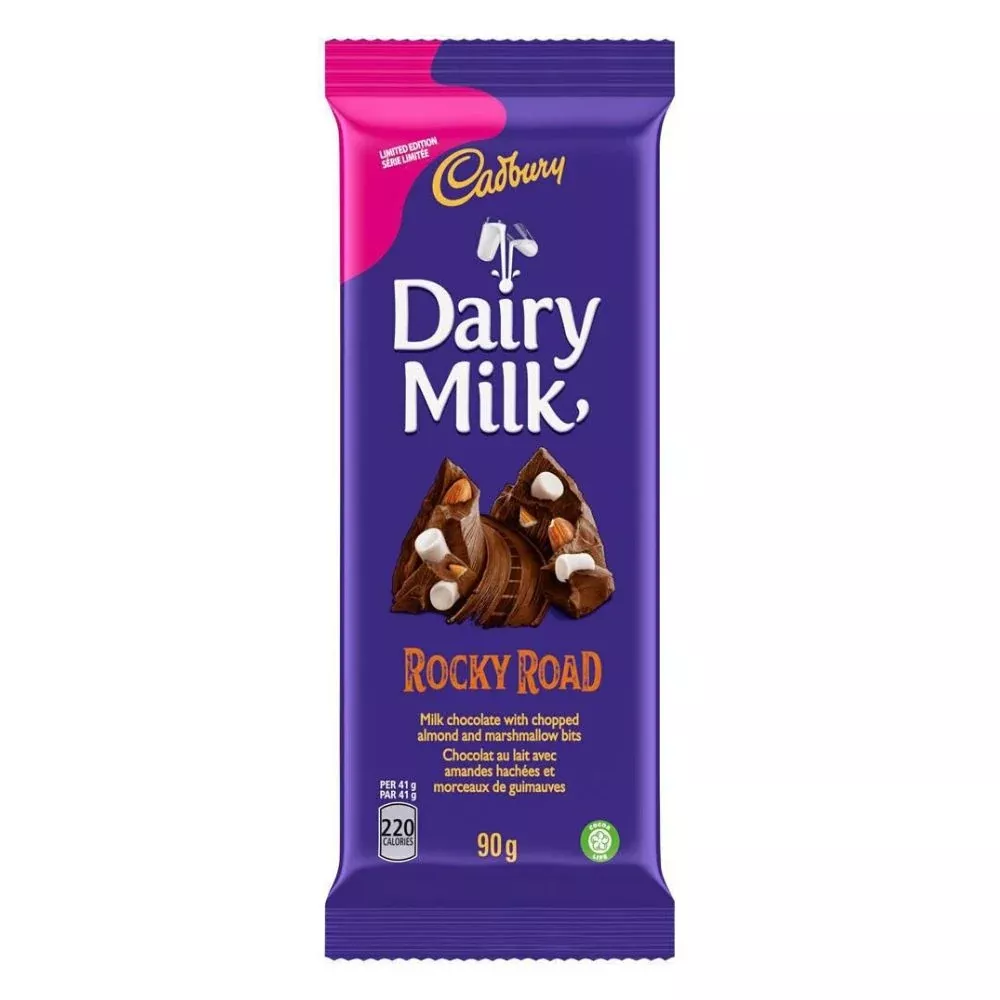 Cadbury Dairy Milk Rocky Road-90 g