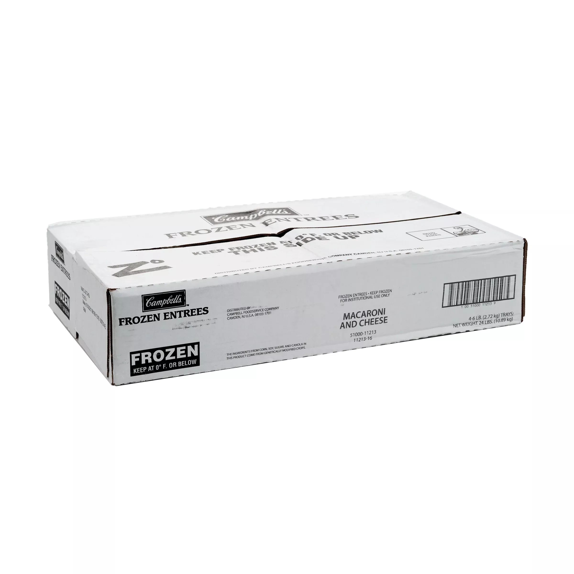 Campbell's Frozen Entree Macaroni & Cheese 6 Pound Each - 4 Per Case