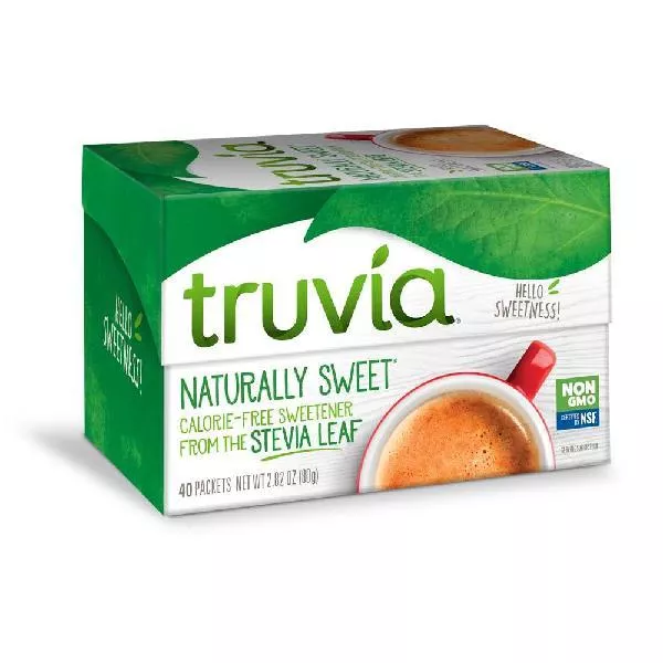 Cargill Truvia Original Calorie Free Sweetener From The Stevia Leaf Packets Count Car 2.82 Ounce Size - 12 Per Case