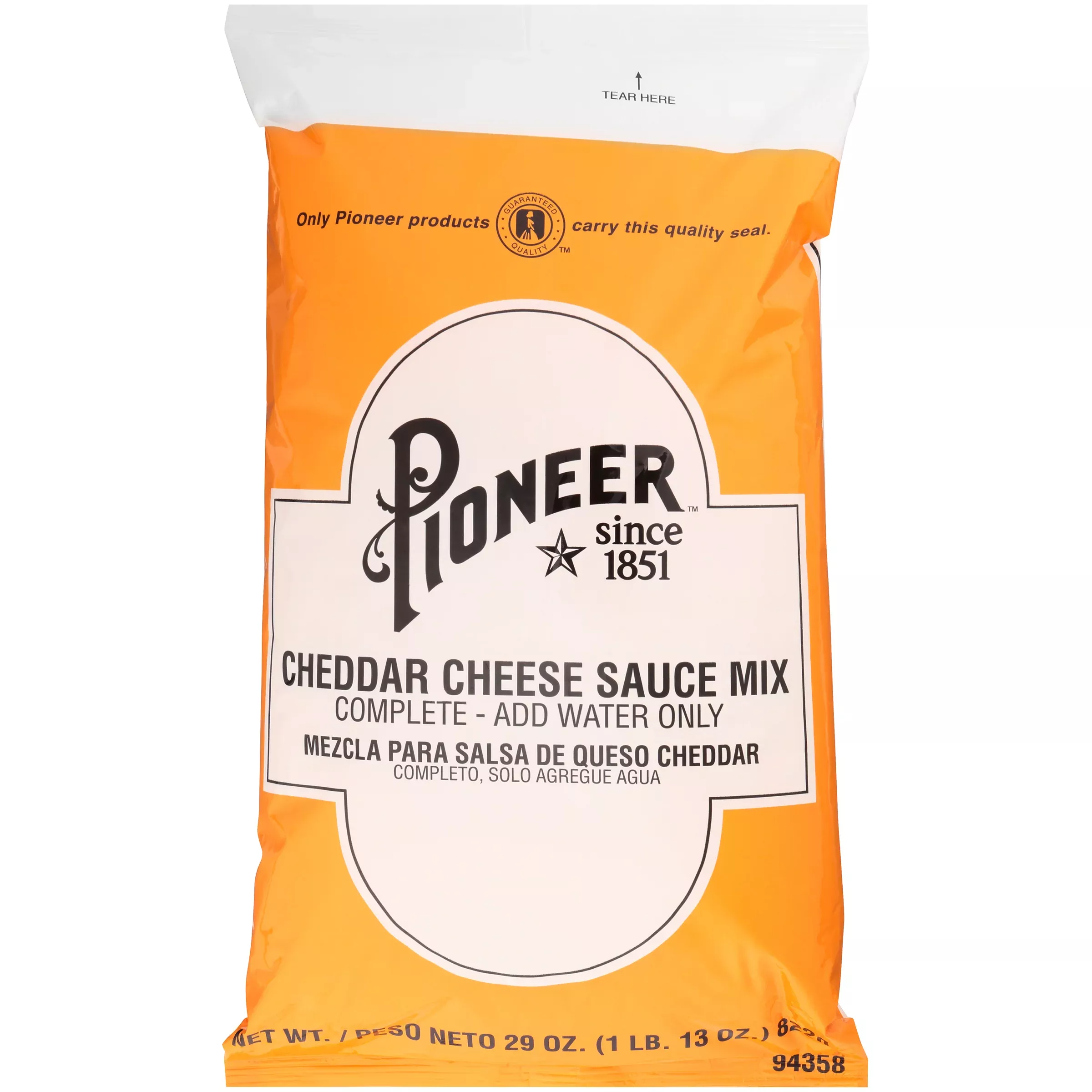 Ch Guenther Pioneer Cheddar Cheese Sauce Mix 29 Ounce Size - 6 Per Case