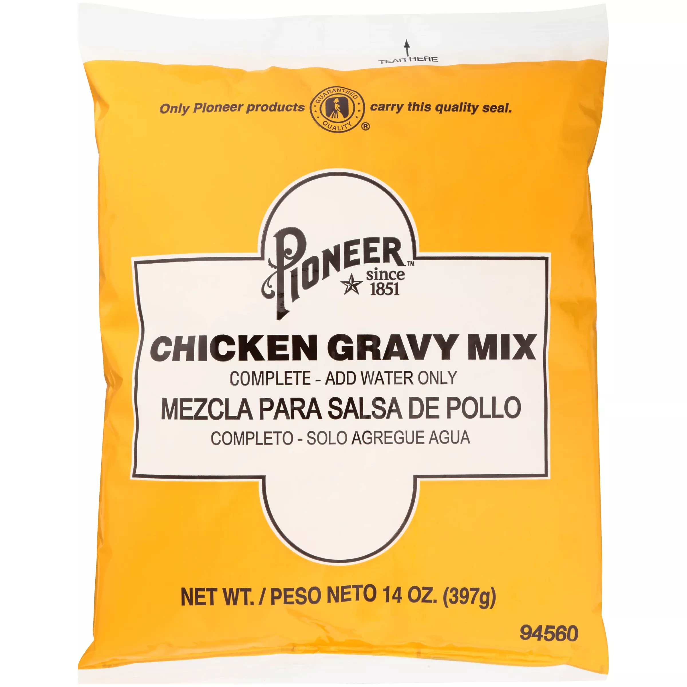 Ch Guenther Pioneer Chicken Gravy Mix 14 Ounce Size - 6 Per Case