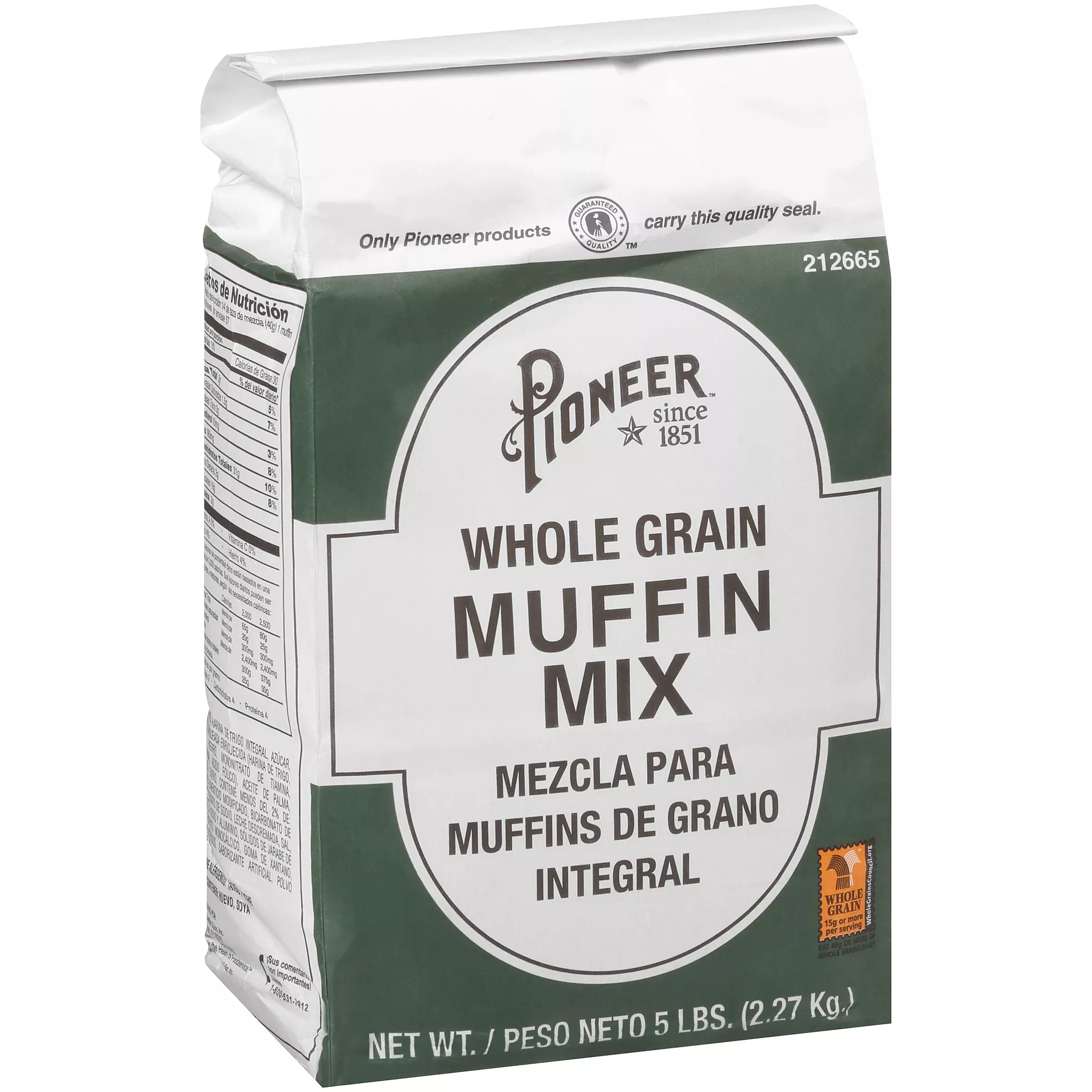 Ch Guenther Pioneer Whole Grain Muffin Mix 5 Pound Each - 6 Per Case