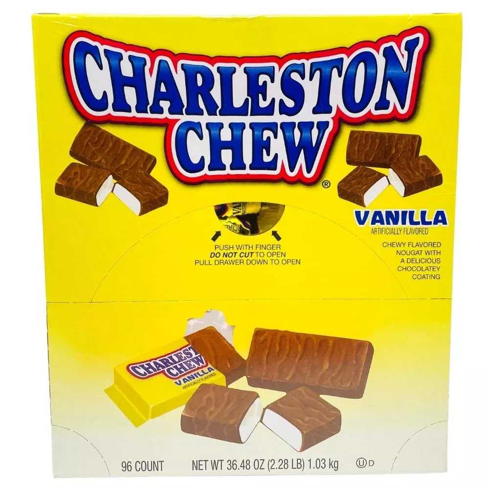 Charleston Chew Minis Vanilla 96ct - 36.48oz