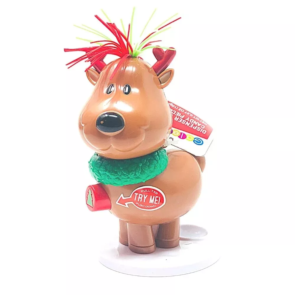Christmas Singing Candy Dispenser - Reindeer