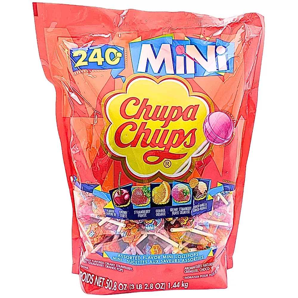 Chupa Chups 240ct Mini - 1.44kg