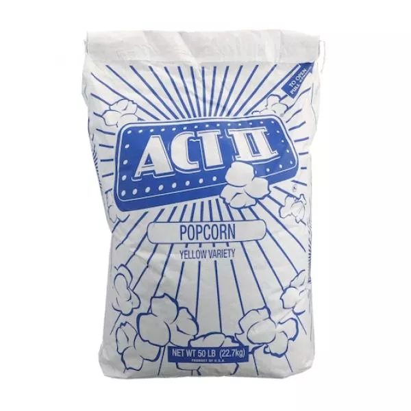 Conagra Act Ii Medium Yellow Popcorn 50 Pound Each - 1 Per Case