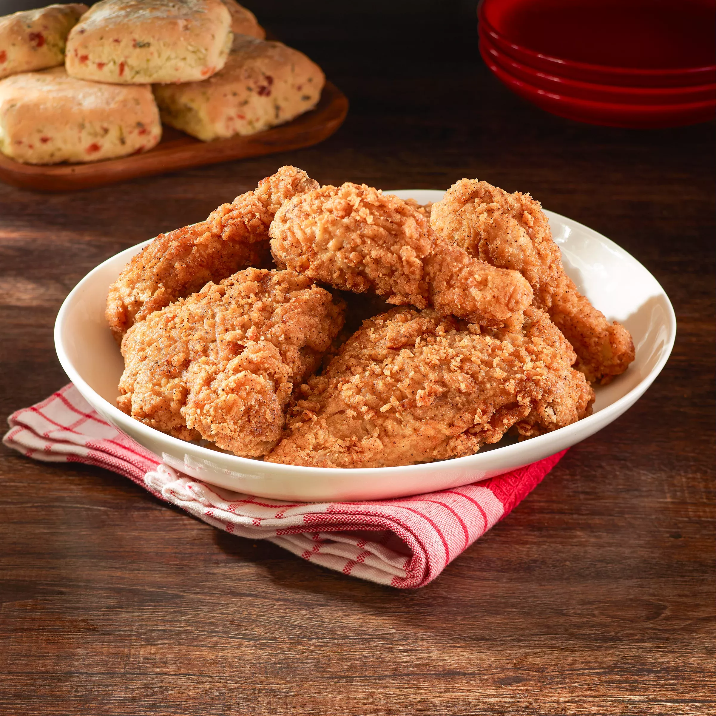 Conagra Frozen Banquet Crispy Fried Chicken Southern 29 Ounce Size - 12 Per Case