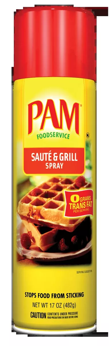 Conagra Pam Saute & Grill Cooking Spray 17 Ounce Size - 6 Per Case