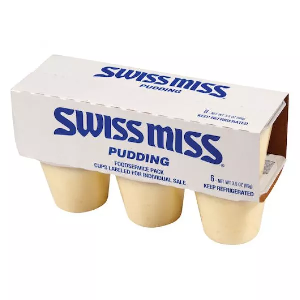 Conagra Refg Foods Swiss Miss Tapioca Pudding 3.5 Ounce Size - 8 Per Case
