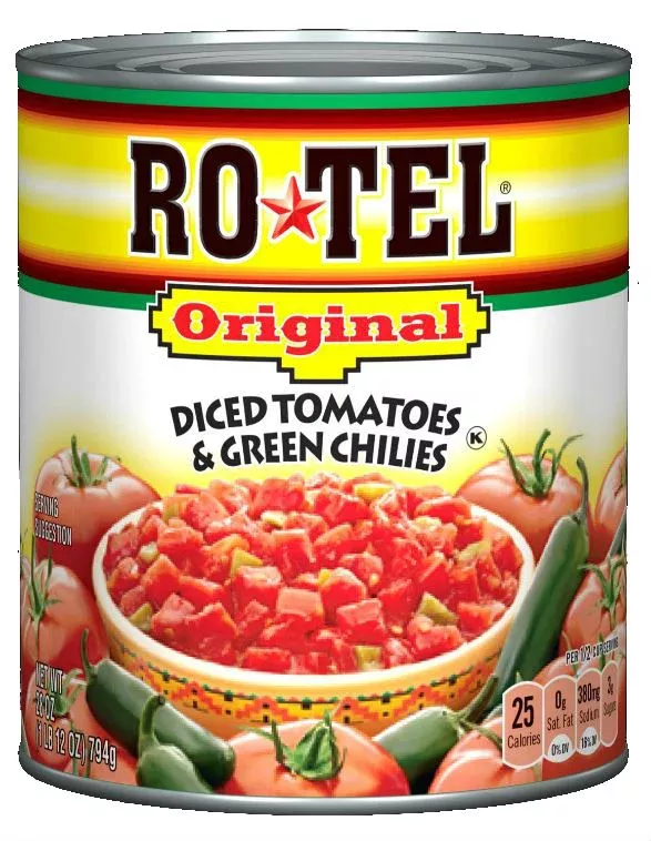 Conagra Retail Diced Tomatoes with Chilies 28 Ounce Size - 12 Per Case