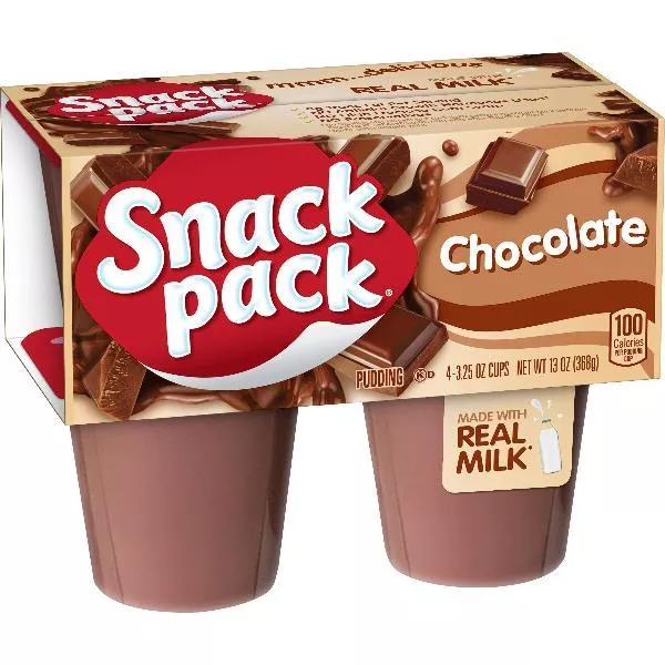 Conagra Retail Snack Chocolate Pudding Cups Count Pack 13 Ounce Size - 12 Per Case