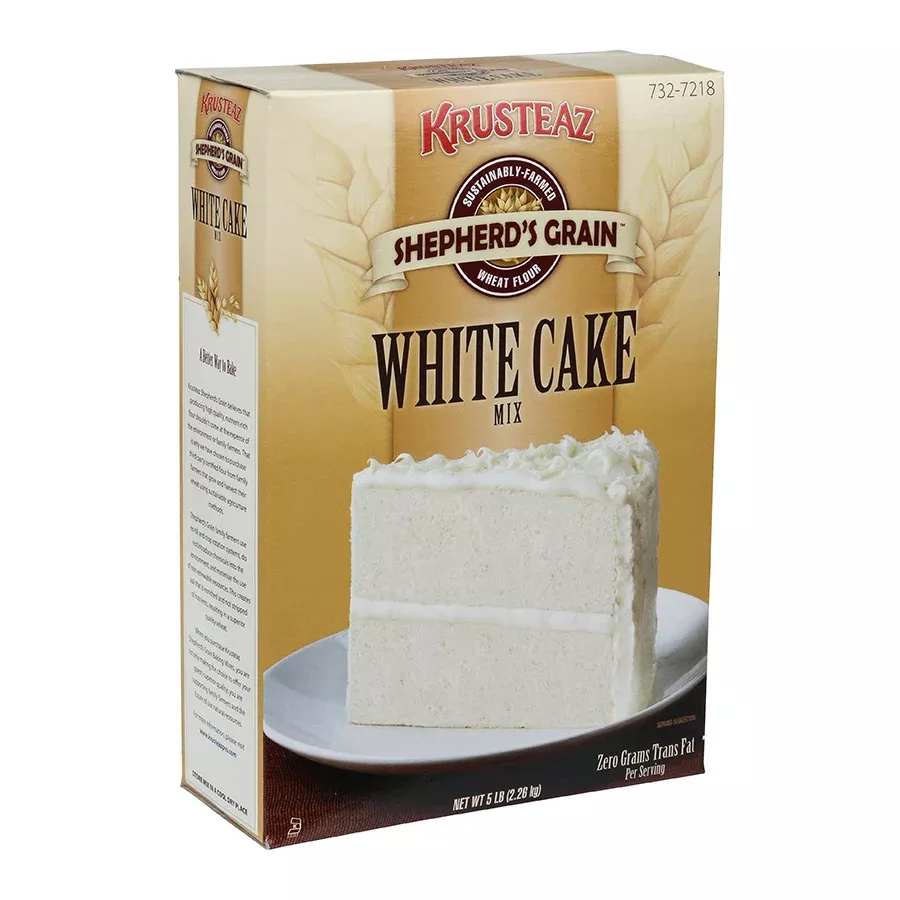 Continental Mills Shepherd's Grain Krusteaz Professional Whitecake Mix 5 Pound Each - 6 Per Case