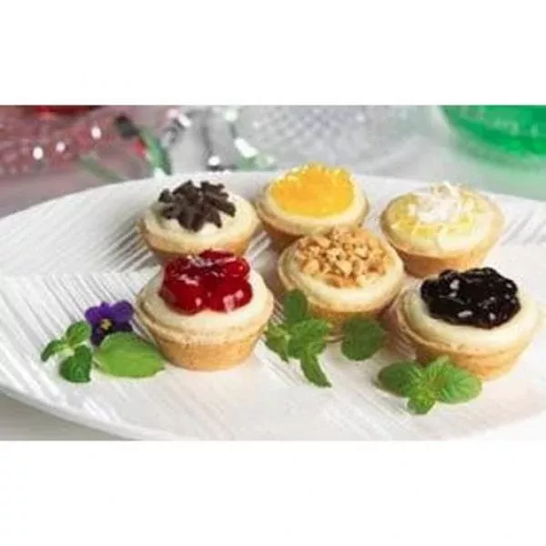 Cuisine Innovations Assorted Mini Cheesecakes 30 Count Packs - 2 Per Case