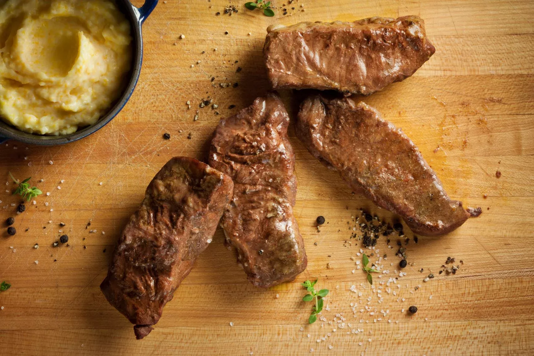 Cuisine Solutions Beef Braised Top Blade 1 Count Packs - 60 Per Case