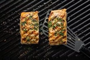 Cuisine Solutions Grilled Salmon 1 Count Packs - 42 Per Case