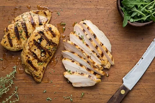 Cuisine Solutions Seared Chicken Breast with Thyme 1 Count Packs - 28 Per Case