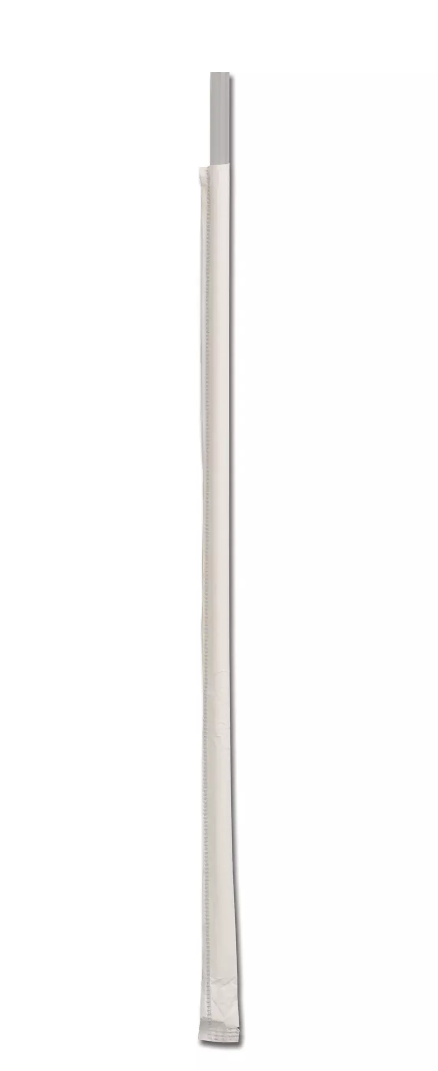 D & W Fine Pack 7.75" Jumbo Enviroware Translucent Straw Wrapped - 2000 Per Case