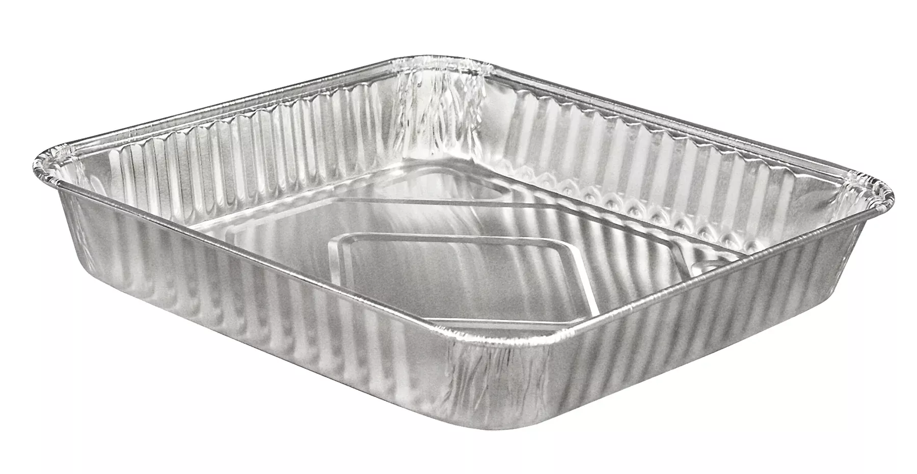 D & W Fine Pack 8" Square Heavy Alum Pan 33 Ounce