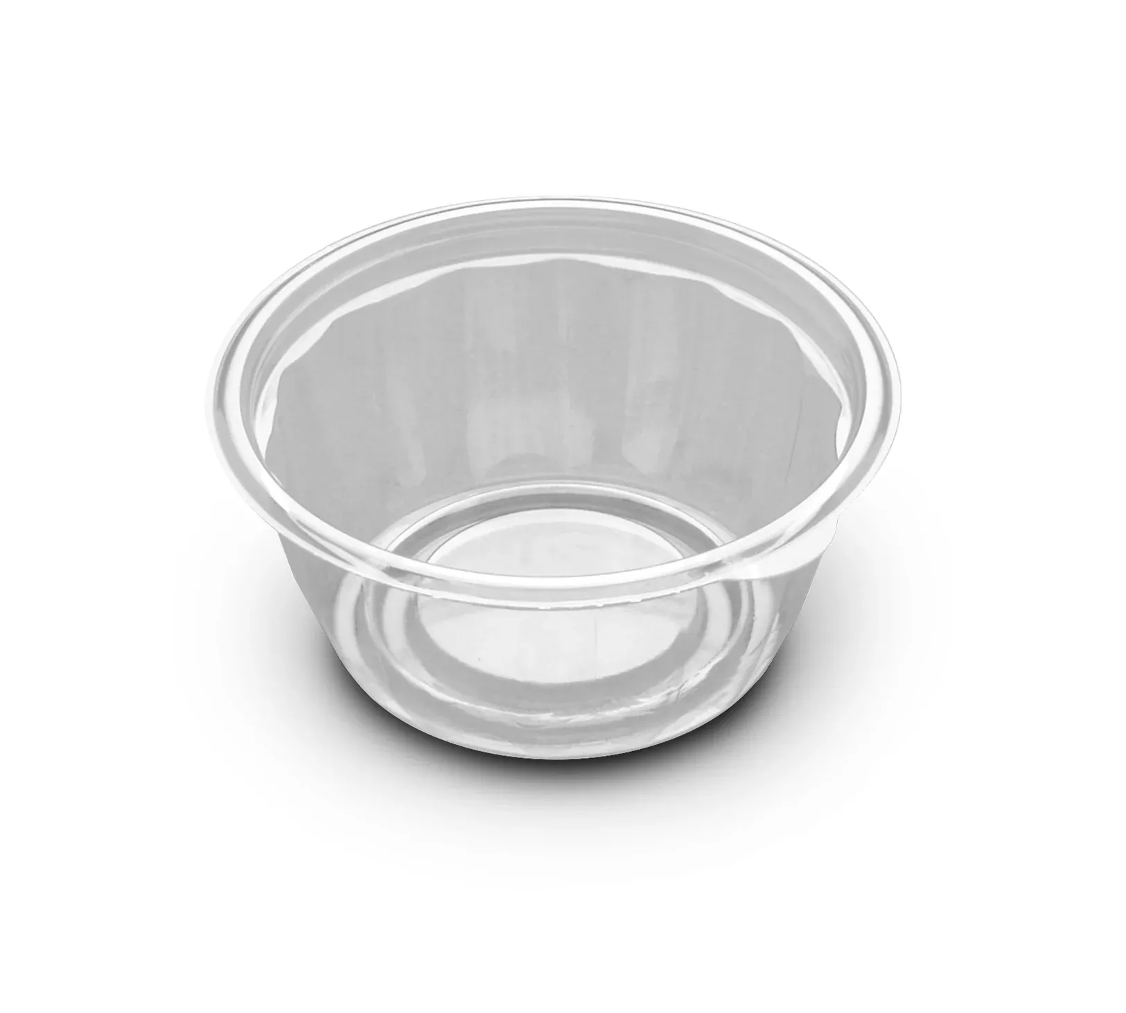 D & W Fine Pack Freshserve 5.7" X 2.5" Round PET Bowl 16 Ounce. 480 Count