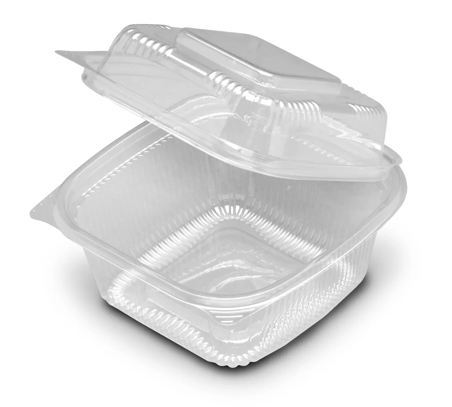 D & W Fine Pack Seeshell 5" Square Ps Deep Hinge - 250 Per Case