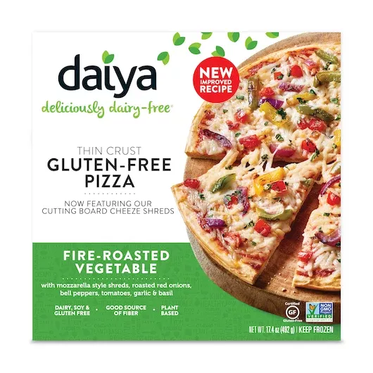 Daiya Frozen Daiya Fire Roasted Vegetable Pizza, 17.4 Ounce - 8 Per Case