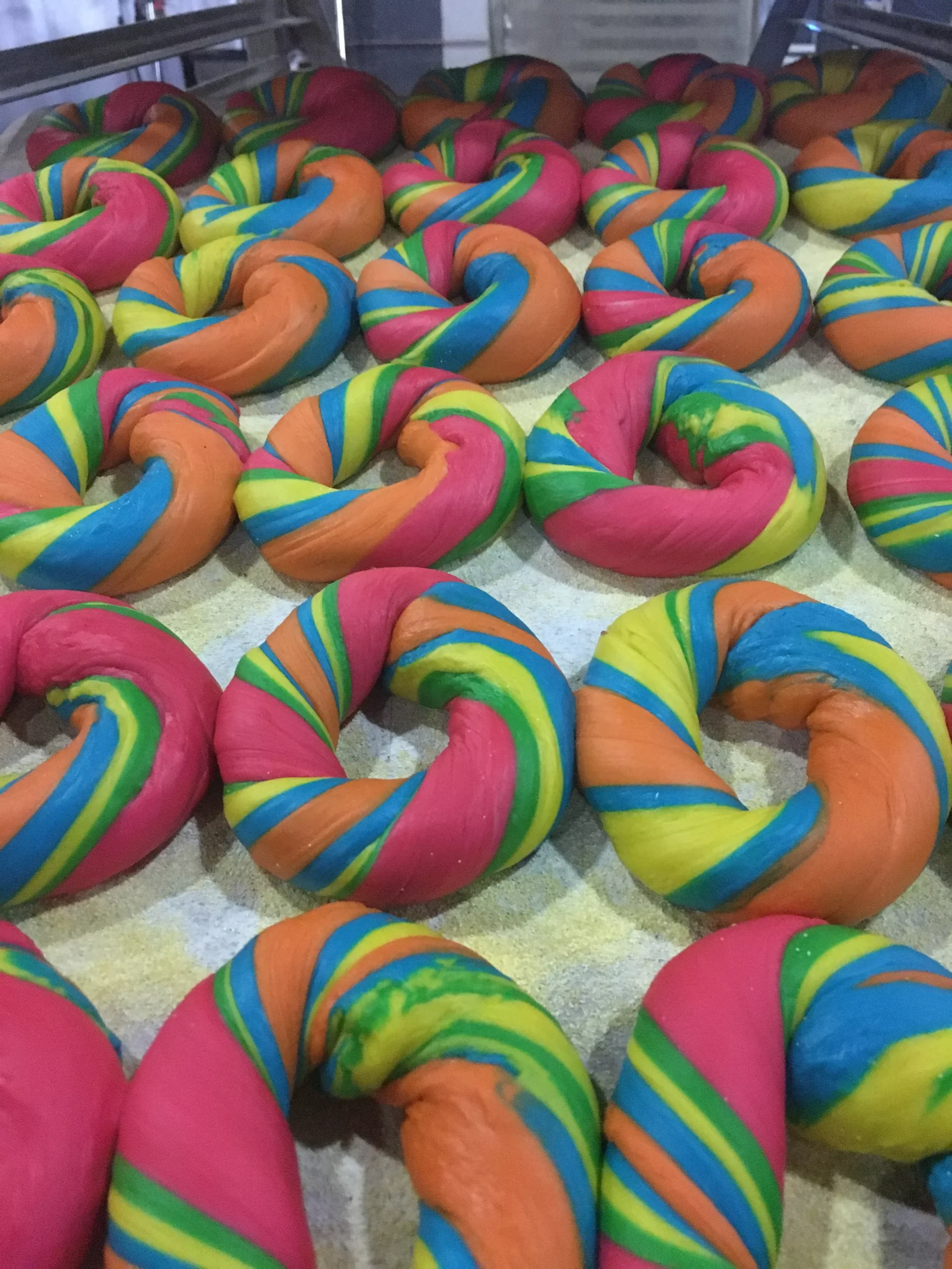 Davidovich Bagels Davidovich Rainbow Bagel 5.25 Ounce Size - 60 Per Case