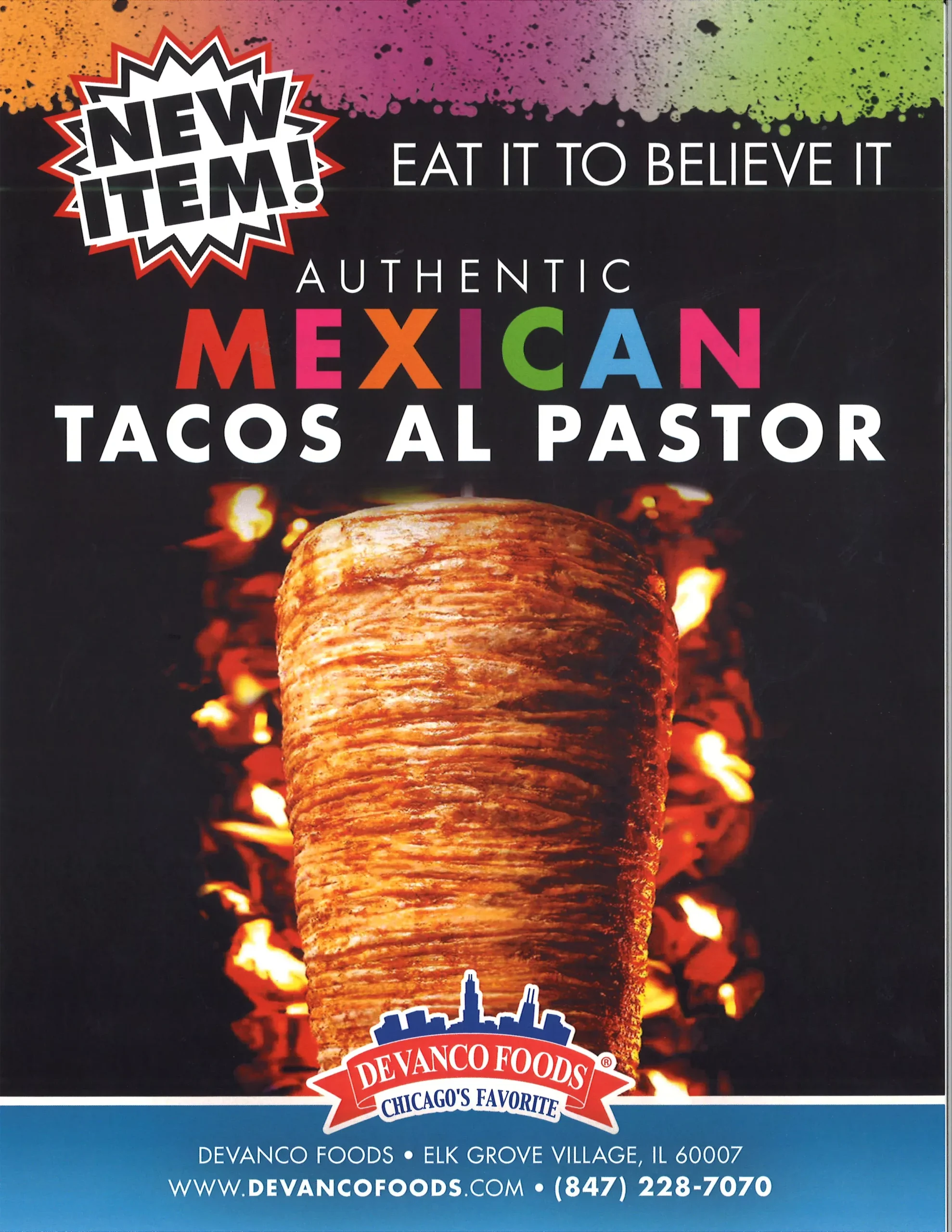 Devanco Foods Al Pastor Pork Strips 10 Pound Each - 1 Per Case