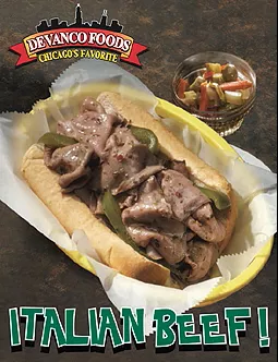 Devanco Foods Devanco Italian Beef with Gravy 1 Count Packs - 1 Per Case