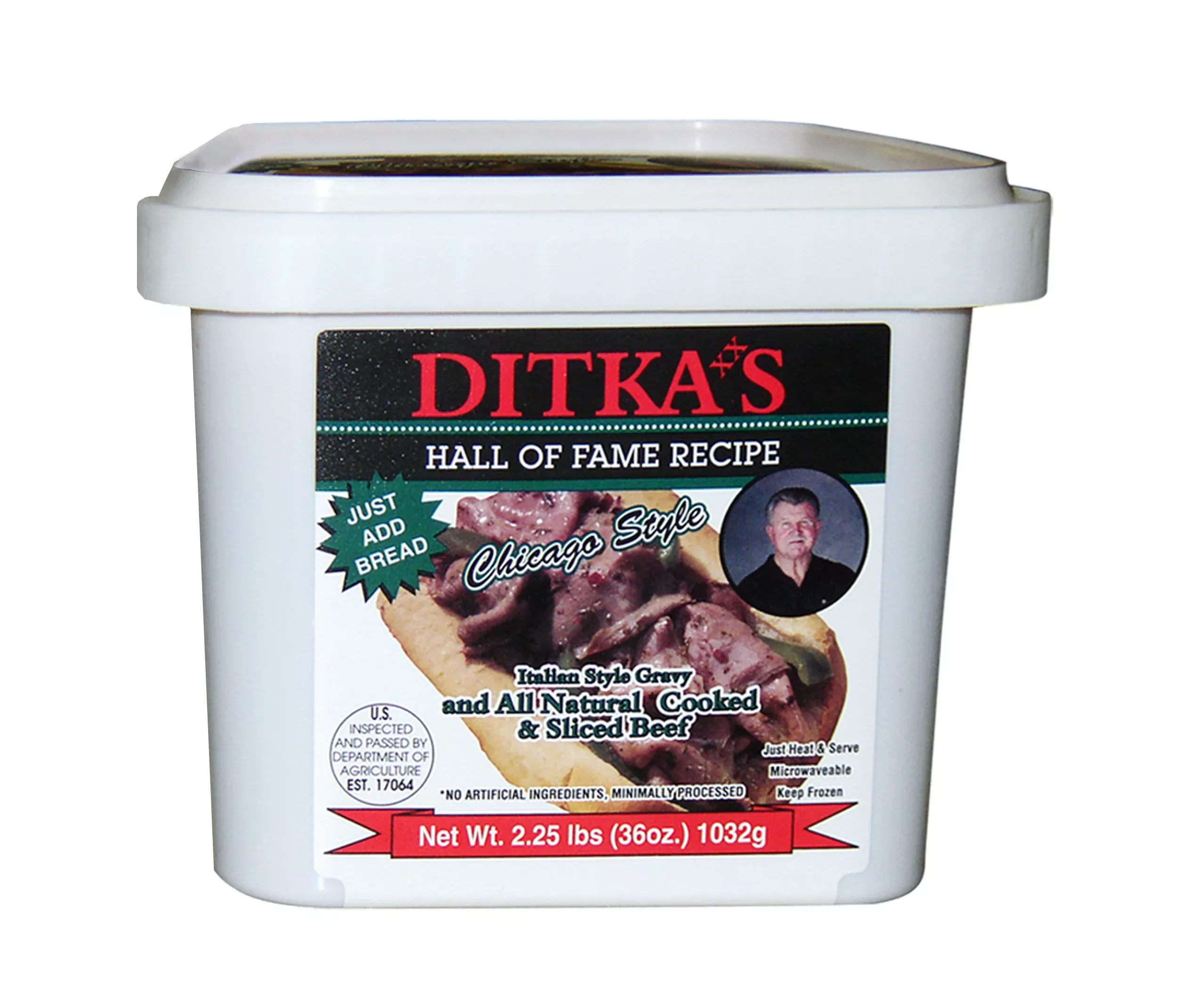 Devanco Foods Ditka's Chicago Style Italian Beef and Gravycase 1 Each - 6 Per Case