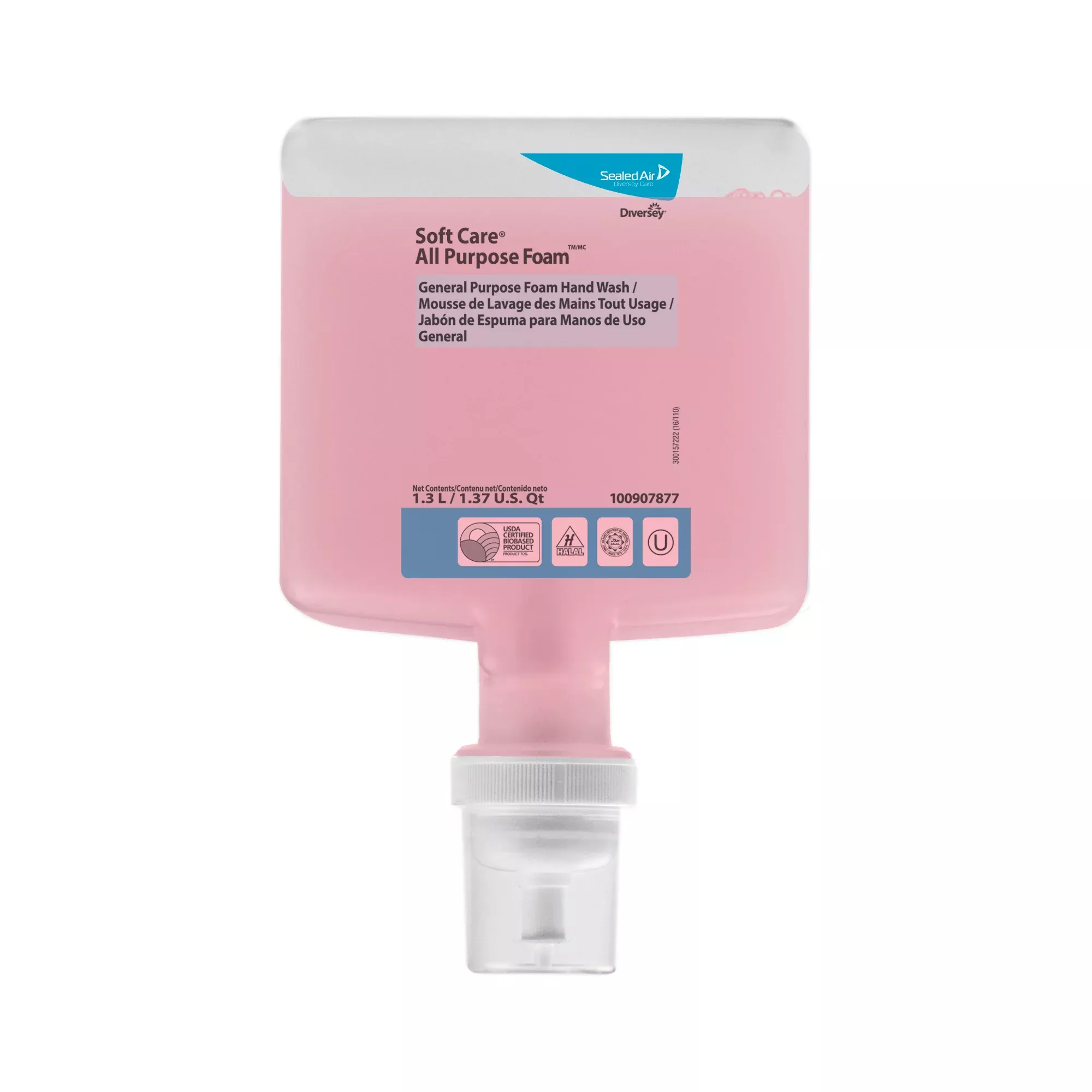 Diversey Inc. Soft Care All Purpose Foam 6 - 1.3 Light - 6 Per Case