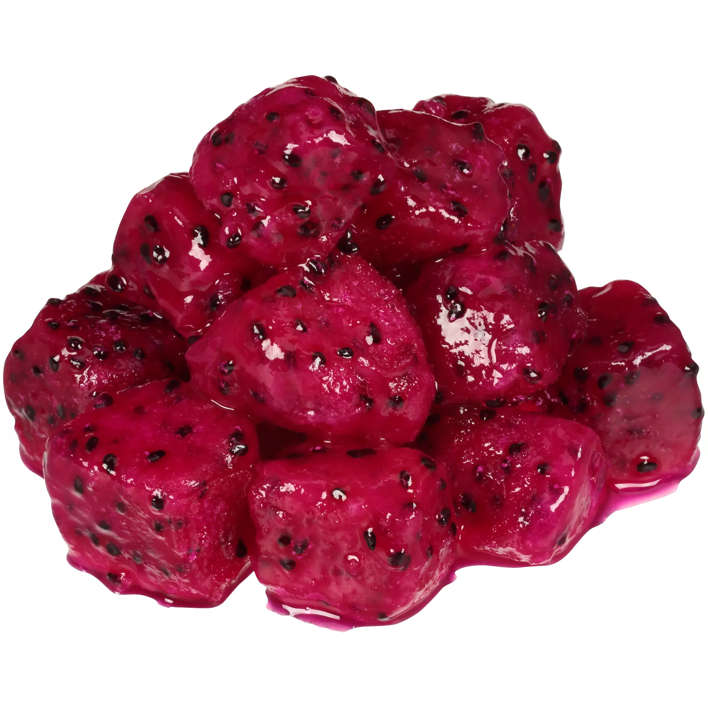 Dole Frozen Dragon Fruit (pitaya) Chunks Individual Quick Frozen 30 Pound Each - 1 Per Case