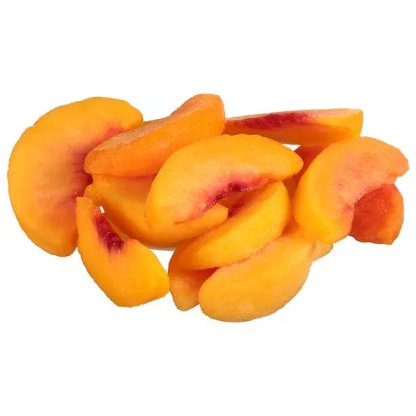 Dole Frozen Peach Fr Lg Sliced Individual Quick Frozen 30 Pound Each - 1 Per Case