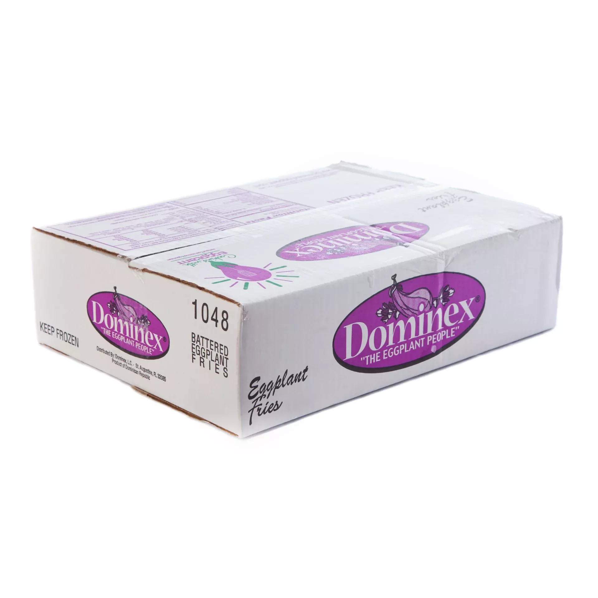 Dominex Eggplant Battered Fries Item 5 Pound Each - 2 Per Case