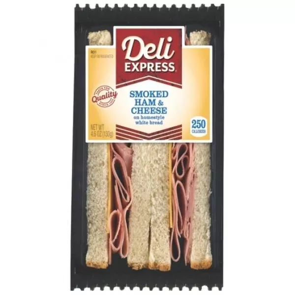 E.a. Sween Company Deli Express Smoked Ham & Cheese 4.6 Ounce Size - 10 Per Case