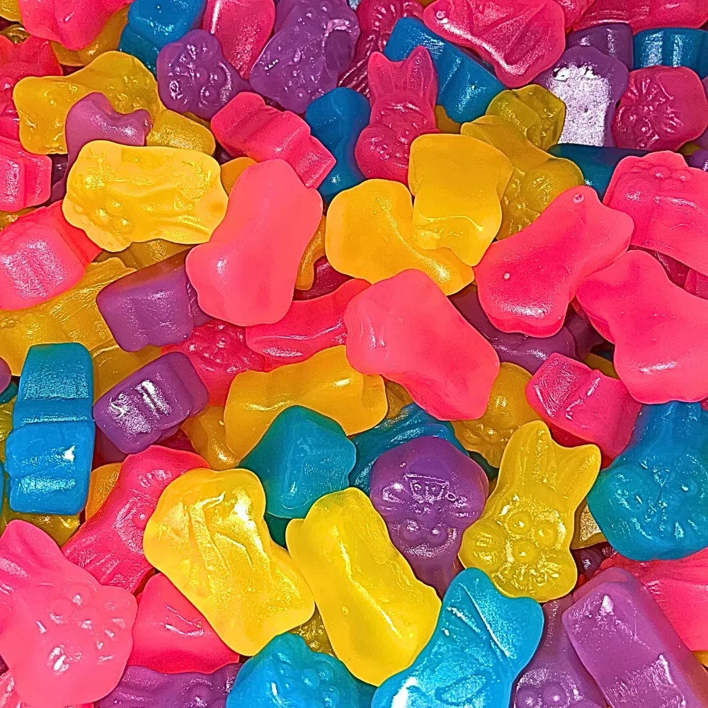Easter Jube Bunnies Bulk - 8kg