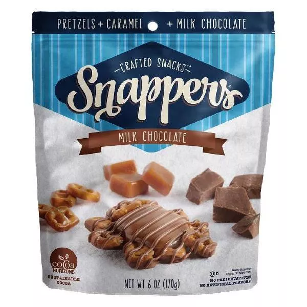 Edward Marc Snappers Milk Chocolate 6 Ounce Size - 10 Per Case