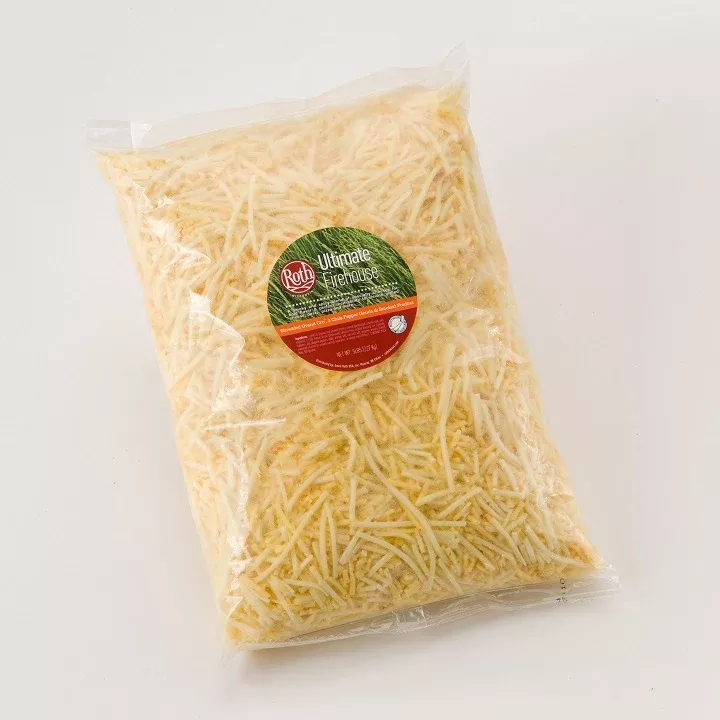 Emmi-roth Kase Cheese Roth Ultimate Firehouse Shred 5 Pound Each - 2 Per Case