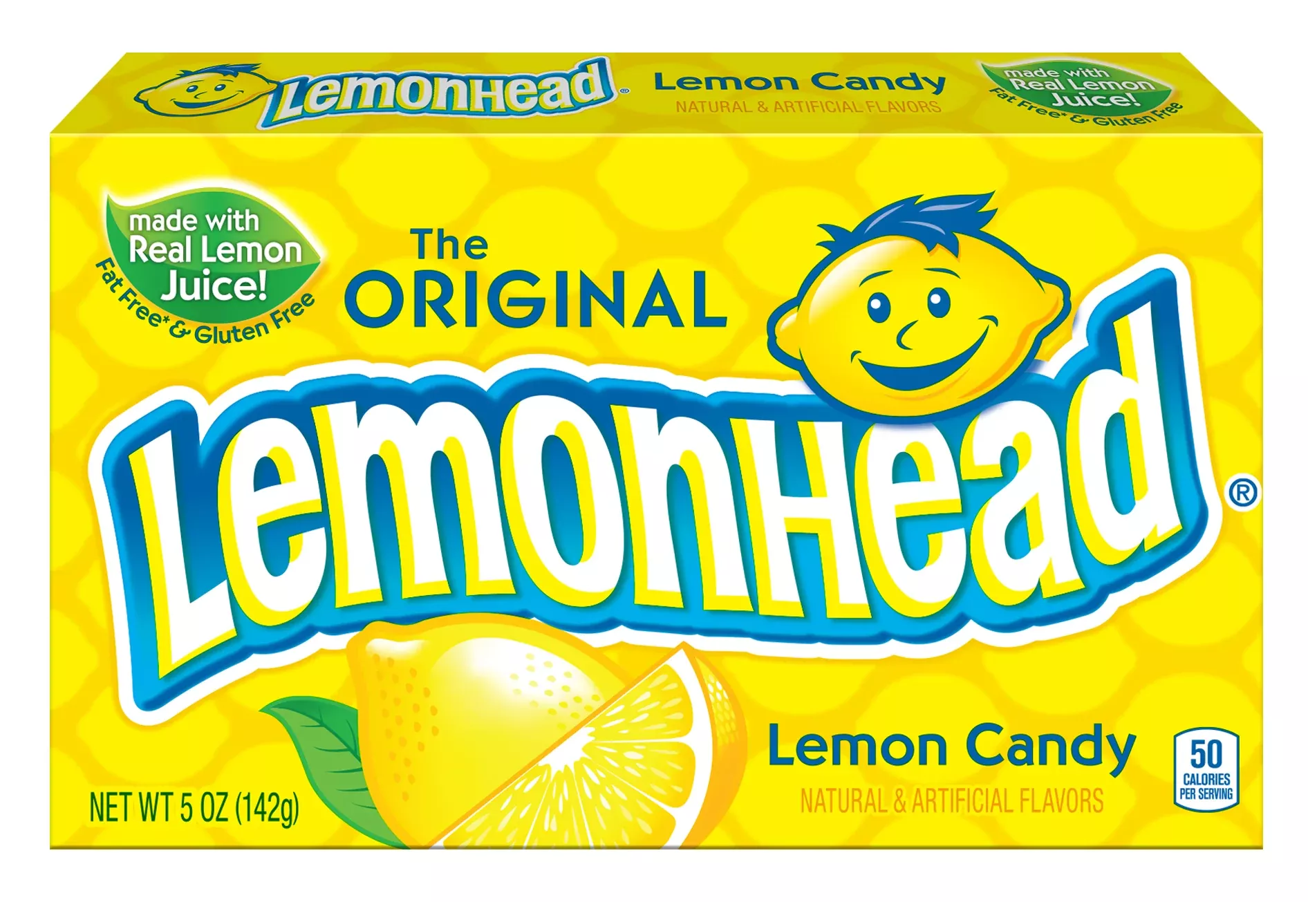 Ferrara Candy Company Lemonhead Theater Box 5 Ounce Size - 12 Per Case