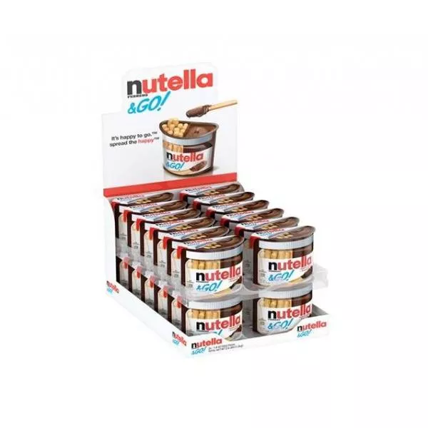 Ferrero Retail Nutella & Go Tx Breadsticks 1.8 Ounce Size - 24 Per Case