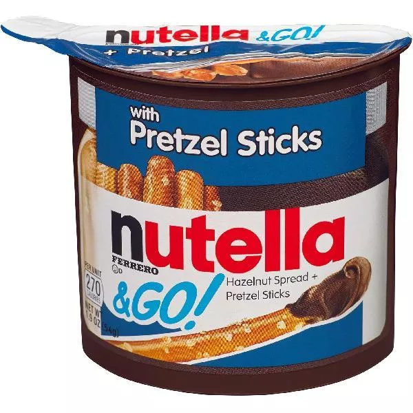 Ferrero Retail Nutella & Go Txx Pretzel 1.9 Ounce Size - 48 Per Case