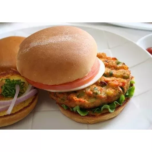 The Fillo Factory Guiltless Cuisne Veggie Burger 36 Count Packs - 1 Per Case