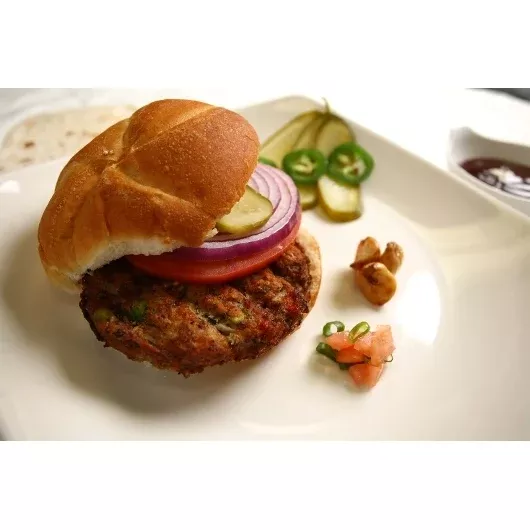 The Fillo Factory Southwestern Veggie Burger 36 Count Packs - 1 Per Case