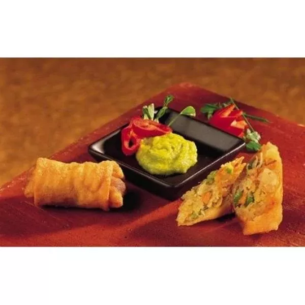 The Fillo Factory Vegetable Spring Roll 25 Count Packs - 4 Per Case