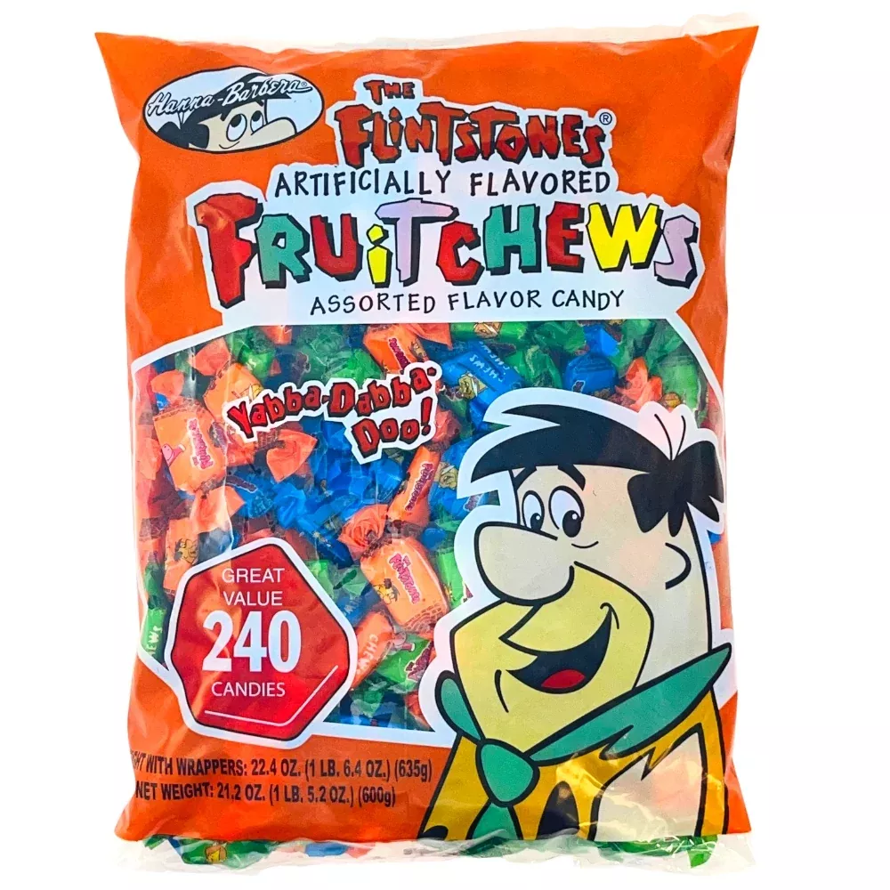 Flintstones Assorted Fruit Chews 240ct - 596g