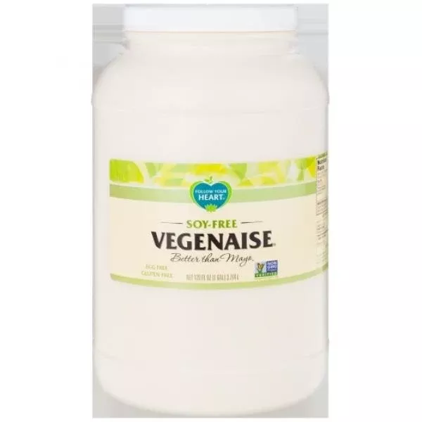 Follow Your Heart Soy Free Vegenaise Vegan Mayo Gal 1 Gallon - 4 Per Case