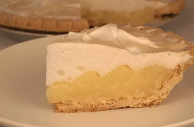 Foxtail Foods Frozen Pie Thaw N Serve 10 Inch Gourmet Lemon Meringue 46 Ounce Size - 4 Per Case
