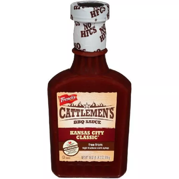French's Retail Cattlemen's Classic BBQ Sauce 18 Ounce Size - 12 Per Case