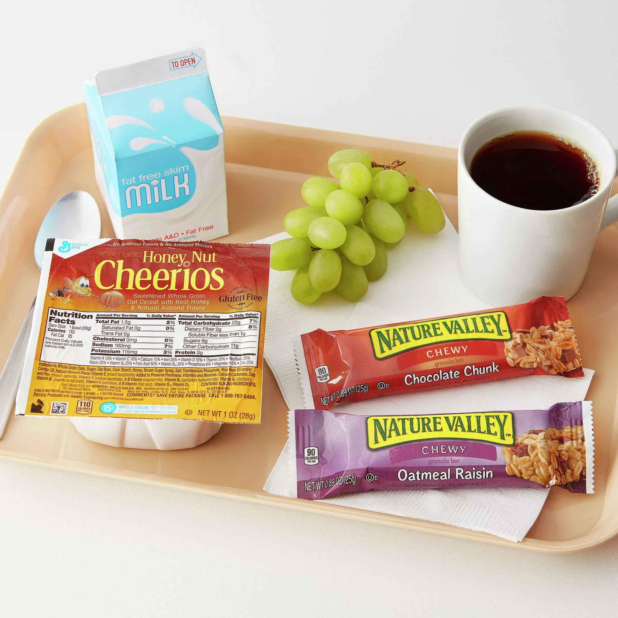 General Mills Nature Valley Chewy Granola Bars Varietypack Chocolate Chunk and Oatmeal Raisin 0.89 Ounce Size - 120 Per Case